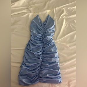 Ruched Mini Dress